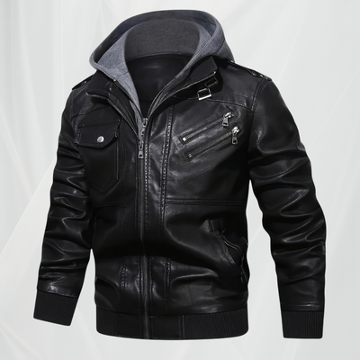 Мъжко яке с джобове и стил