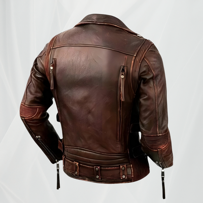 Винтидж бомбардировачко яке с овча кожа