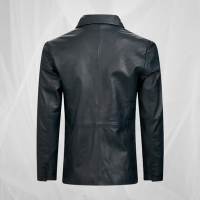 Елегантно кожено сако за изискан стил