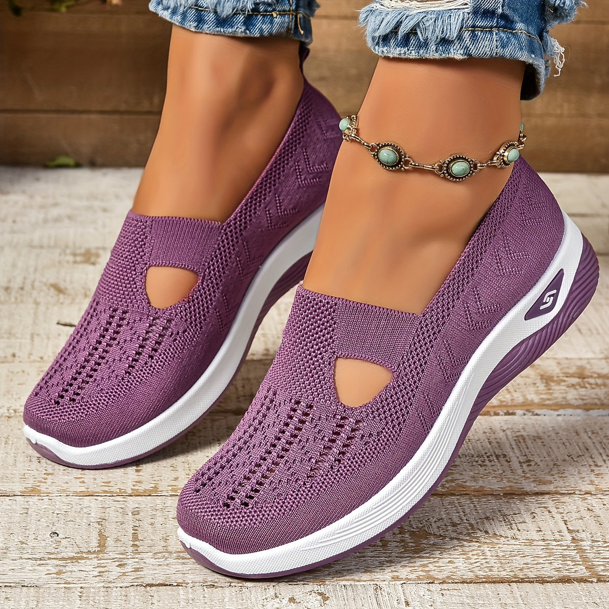 Ottilie | Дишащи обувки тип „Slip-on