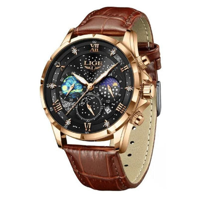 Дионезий | Елегантен часовник с фази на луната