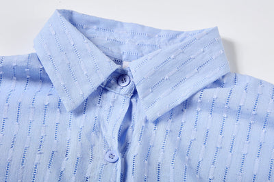 Maude | Елегантен комплект риза и къси панталони