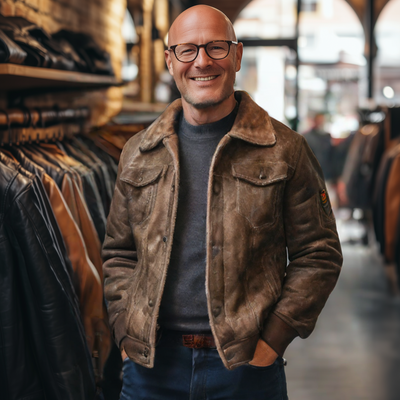 Густав | Кожено яке