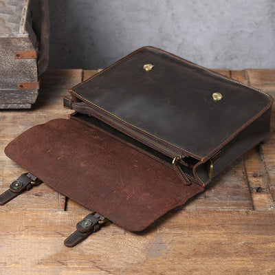 Кожена чанта куриер | НАМУР