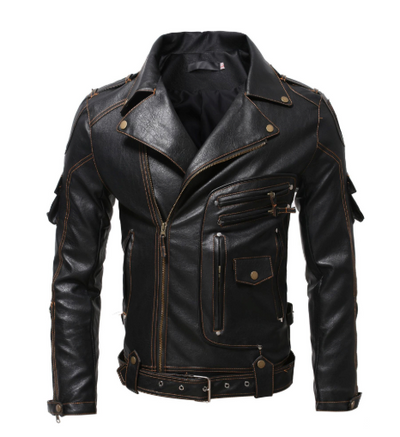 Бомбер от овча кожа Wiktor Heritage