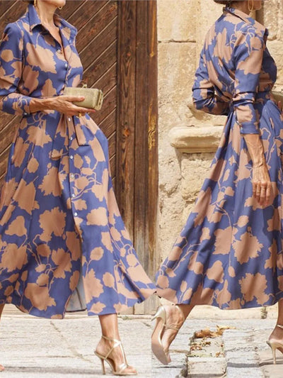 Амели | Елегантна рокля с цветя