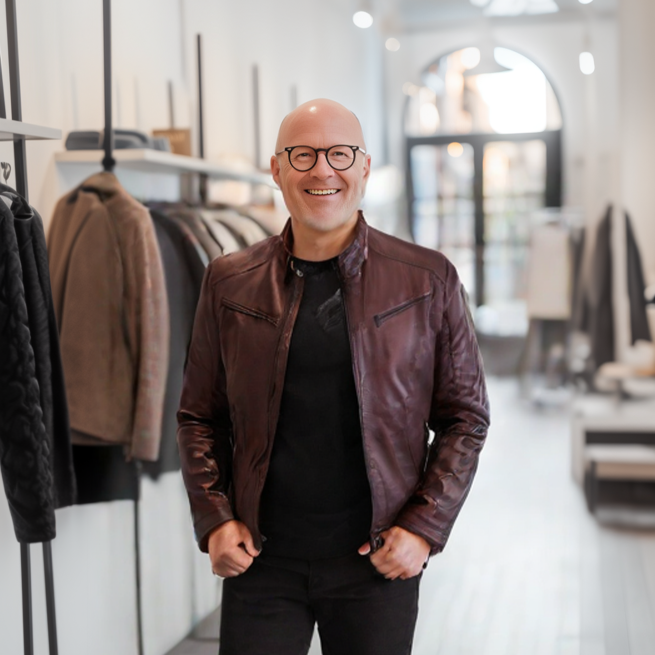 Евжен | Кожено яке