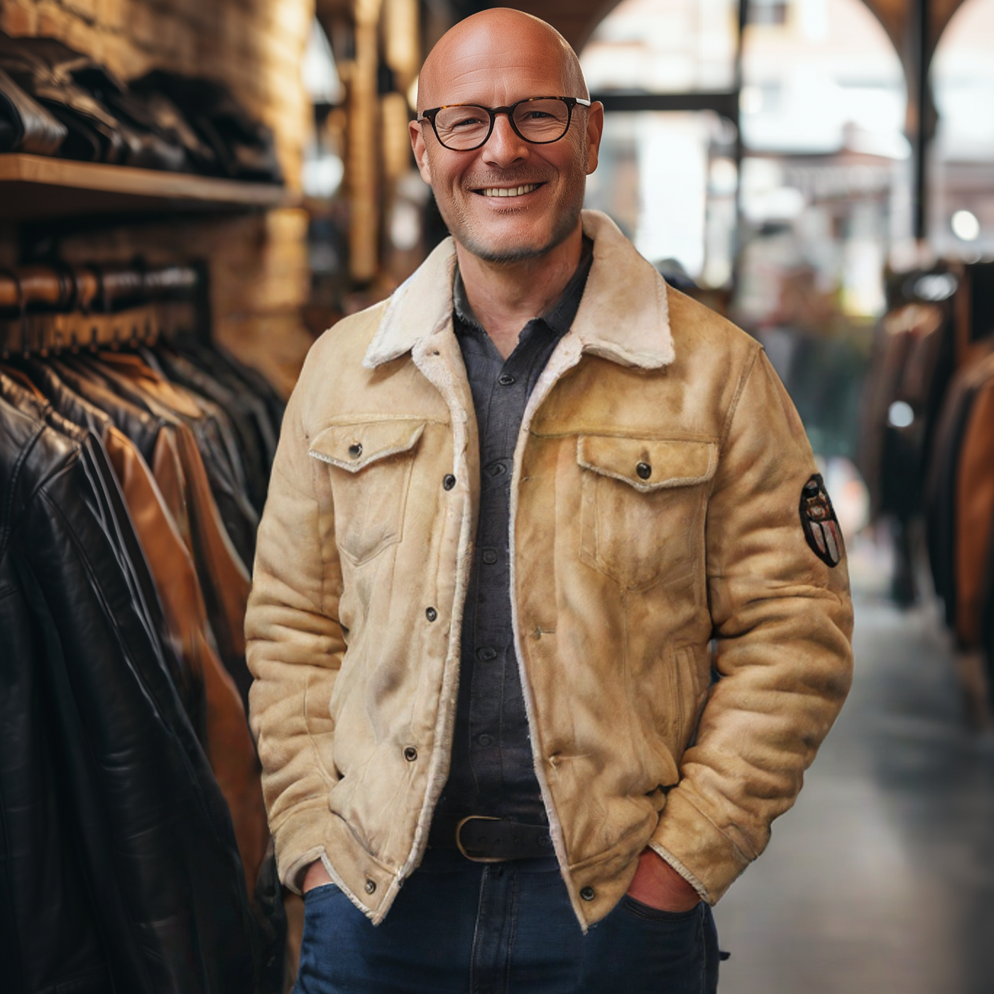 Изидор | Кожено яке