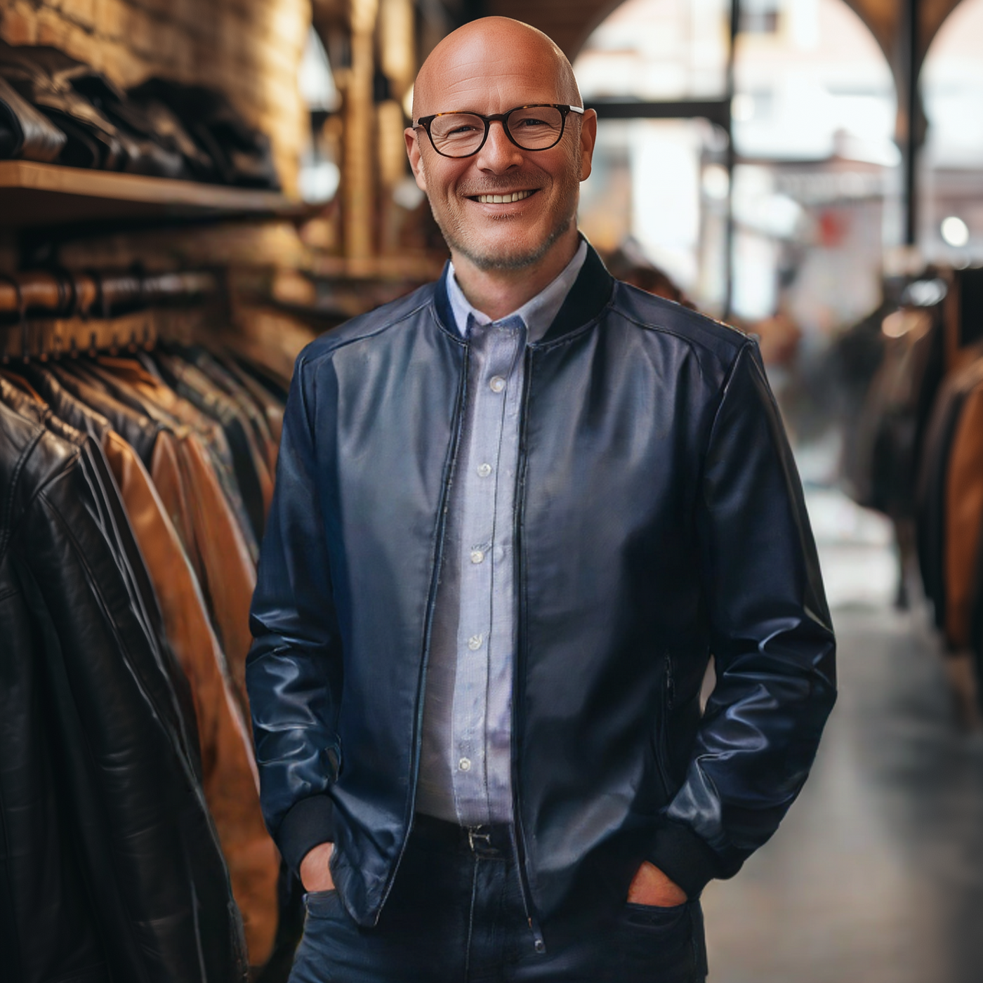 Луми́р | Кожено яке