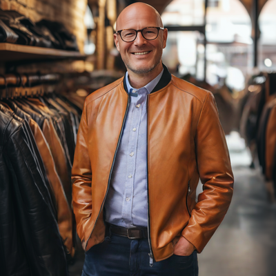 Премисл | Класическо кожено яке