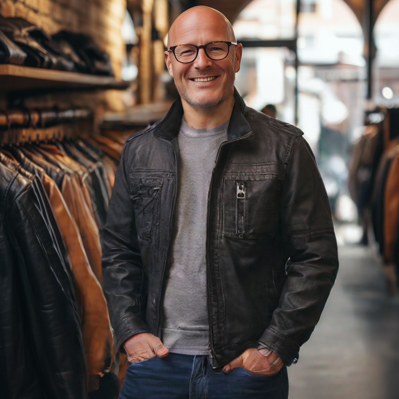 Едуард | Кожено яке