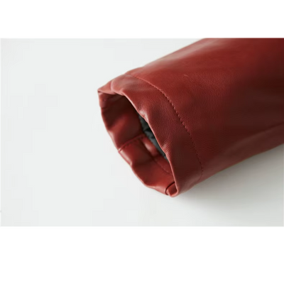 Здрав мотоциклетен костюм с яка