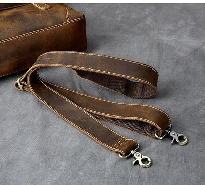 Кафява кожена чанта | YPRES