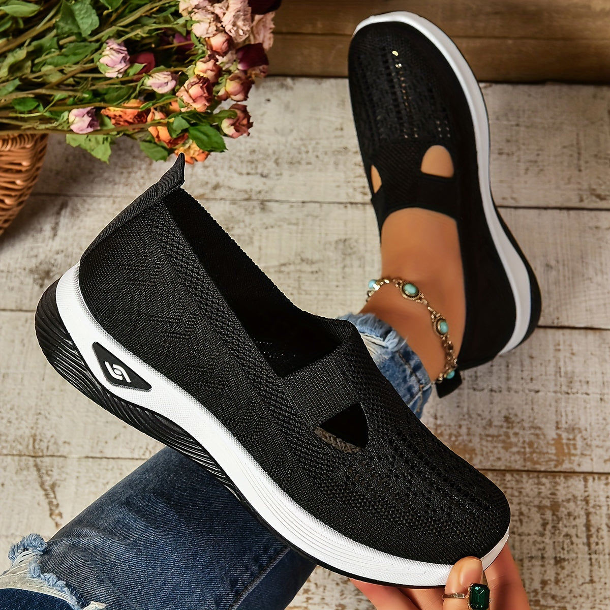 Ottilie | Дишащи обувки тип „Slip-on
