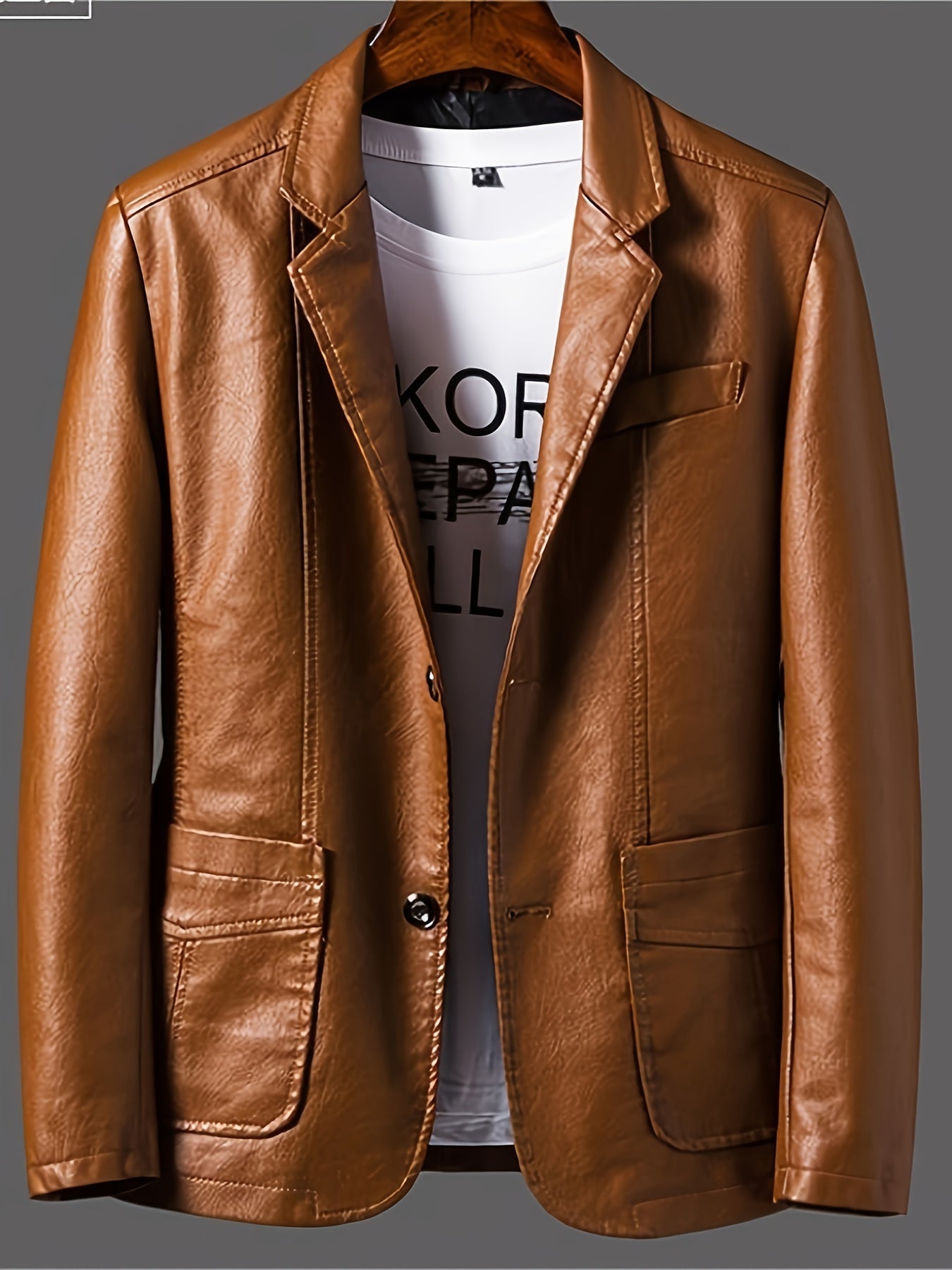 Елегантно сако с джоб