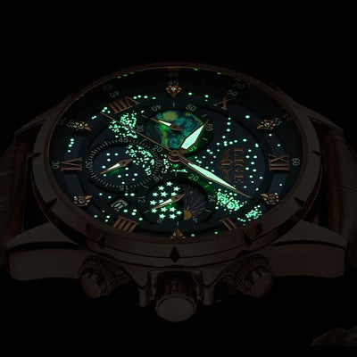 Дионезий | Елегантен часовник с фази на луната