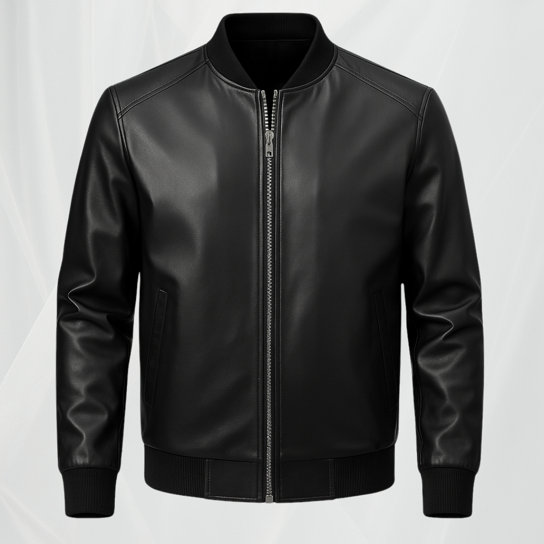 Свободно бейсболно яке с характер